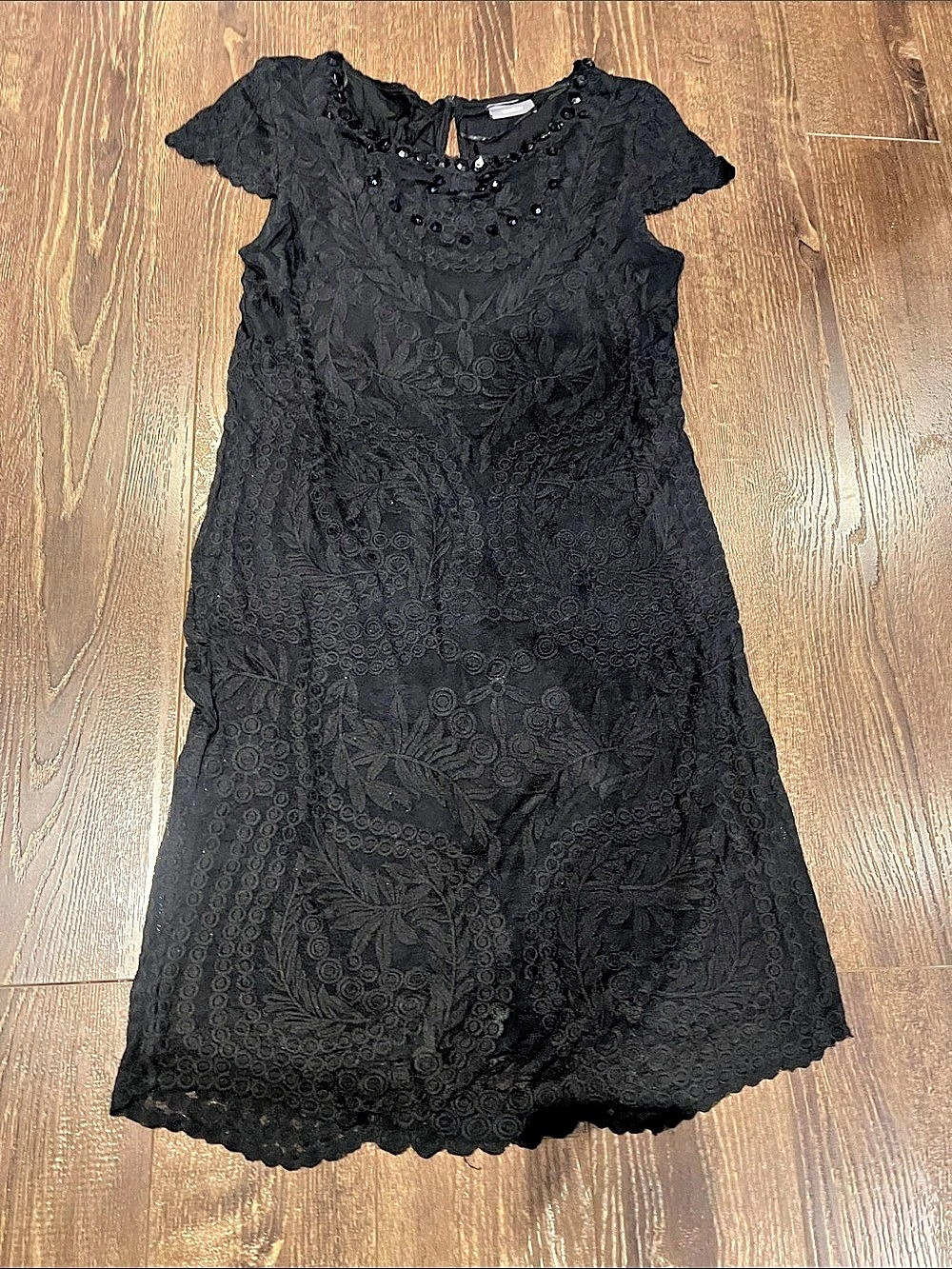 Yessica Black Floral Maxi Dress